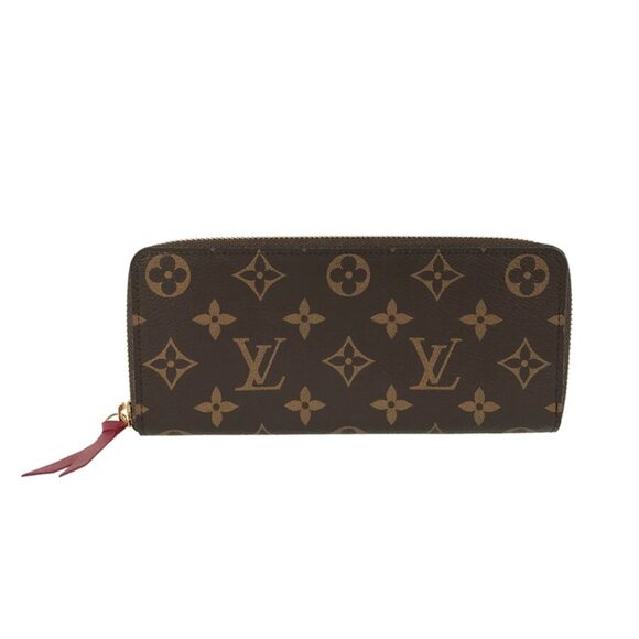 LOUIS VUITTON Monogram Portefeuille Clemence M60742 Long wallet Round zipper - Picture 1 of 16